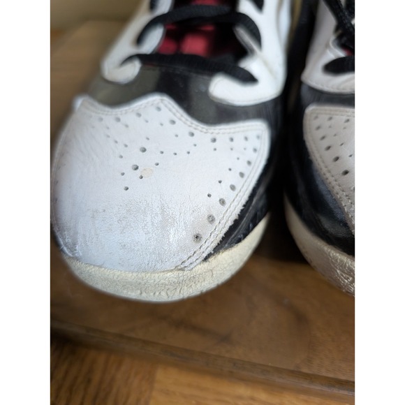 NIKE AIR JORDAN 2012 Q WHITE-BLACK-VARSITY RED SZ 11.5 508320-182 - Picture 6 of 9